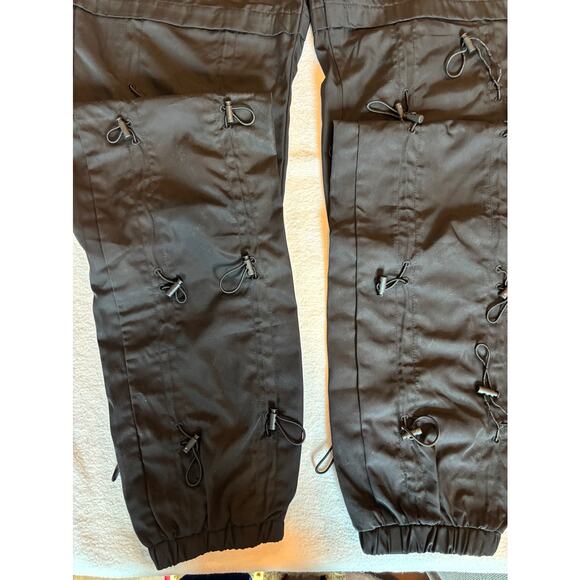 NWT EPTM Perfect Example Accordion Track Pant Toggle Drawstring Black 2XL-38 - Picture 3 of 8
